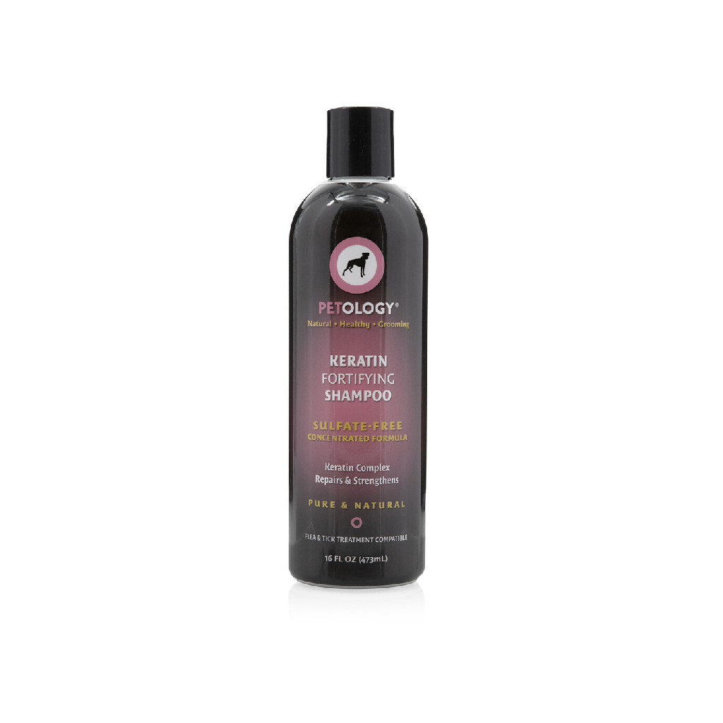 Petology Keratin Fortifying Shampoo, 16 oz